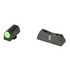 XS Sights DXT2 Pro Big Dot Night Sights, Green, Fits Glock 42/43/43X/48, Black Nitride Finish - 647533001090 