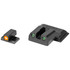 Meprolight Hyper-Bright, Orange Ring Front Green Rear, Fits S&W M&P Shield - 810013520859 