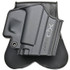 Springfield XD Gear 1pc Paddle Holster, Right Hand, Black, Polymer, Matte Finish - 706397870379 