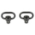 GrovTec Heavy Duty PB Swivels, 1" Loop, Black Nitride Finish - 850001279154 