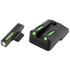 TruGlo Brite-Site TFX 1911 3" Off, Green Dot, Tritium/Fiber Optic, Fortress Finish - 788130020067 