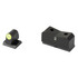 XS Sights DXT2 Big Dot, Tritium Night Sight, Yellow Front Outline, Green Tritium Front/Rear - 647533000895 