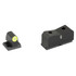 XS Sights DXT2 Big Dot, Tritium Night Sight, Yellow Front Outline, Green Tritium Front/Rear - 647533000895 