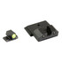 XS Sights R3D 2.0, Tritium Night Sight, Green Front Outline, Black Nitride Finish - 647533004145 