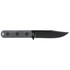 KA-BAR EK Commando EK50, Fixed Blade Knife, 5.06" Clip Point Blade, Black Ultramid Handle, Celcon Sheath - 617717201509 