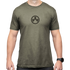 Magpul MAG1115-317-S Icon Logo T-Shirt, Cotton/Polyester, Short Sleeve, OD Green, Small - 840815124504 