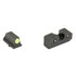 XS Sights R3D 2.0, Suppressor Height Night Sight, Fits Glock 43, Green Front Outline, Green Tritium Front/Rear - 647533003858 