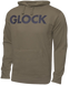 Glock Traditional Hoodie, OD Green, Durable Soft Fabric, Long Sleeve, Small 