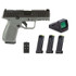 Rost Martin RM1C w/ Viridian Red Dot, 9MM, 4.00" Barrel, 10 Rds, Gray - 850067485537 