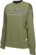 Glock AP96261 Crewneck Raglan Fleece, Olive, Cotton/Polyester, Long Sleeve, Medium - 764503059520 
