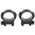 Warne Mountain Tech 34mm Medium Matte Rings, Lightweight, Black Anodized - 656813105397 