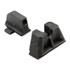 Strike Industries SIG SAUER P320 Iron Sight Set, Suppressor Height, Black - 793811764383 