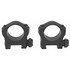 Warne Mountain Tech Rings, 30mm Low, Matte Black - 656813105342 