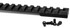 Warne Vapor Rail, Ruger American SA, Picatinny/Weaver, Black Anodized - 656813113767 