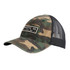 Magpul MAG1260-964 Established Garment Trucker Hat, Woodland Camo, Adjustable Snapback, OSFA, Embroidered Patch - 840815135289 