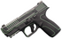 Smith & Wesson M&P 9 Shield X, 9MM, 3.60" Barrel, 13/15 Rds, Black/Lime Green - 756542286999 