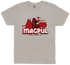 Magpul Nonstop Polymer Action, Silver Cotton Short Sleeve, XL - 840815133643 