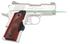 Crimson Trace LG902G Lasergrips Master Series 1911 Compact, Green Laser Rosewood - 610242007813 
