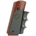 Pachmayr American Legend Grip, Fits Colt 1911, Rosewood Laminate, Black Rubber - 034337004233 