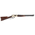 Henry Side Gate Lever Action, 35 Remington, 20" Barrel, 5 Rds, Polished Brass - 619835060488 