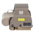 EOTECH EXPS2-0 Holographic Sight, 68 MOA Ring, 1 MOA Dot, Tan - 672294601210 
