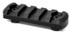 Warne WAR 6202M, M-LOK 5 Slot Rail, Black Anodized - 656813107513 