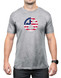 Magpul Independence Icon T-Shirt, Athletic Gray Heather, Cotton/Polyester, Short Sleeve, Small - 840815137559 
