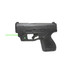 Viridian E Series Green Laser, Taurus GX4/GX4XL, Kydex IWB Holster, Black - 754003936667 
