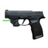 Viridian E Series Green Laser, Fits Sig P365, Kydex IWB Holster, Black - 754003936698 