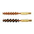Otis 25 Caliber Bore Brush, 2 Pack, Nylon/Bronze - 014895002377 