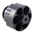 Safariland COMP II Speedloader, 6 Rds, Fits Ruger Security Six, Black - 781602097222 