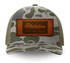 Blackstone Name Large Square Patch Hat, Adjustable Fit, Multiple Styles 