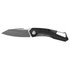 Kershaw KW1220, 2" 8Cr13MoV Drop Point, Carbon Fiber Handle, Black - 087171048642 