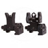 TROY Industries Micro BattleSight, Folding Sight, Black - 812699014622 