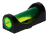 Truglo TG948DG Fat Bead, Green Fiber Optic, 5-40 Thread, Black - 788130421895 