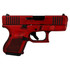Glock G26 Gen 5, 9MM, 3.43" Barrel, 10 Rds, Distressed Red 