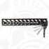 Battle Arms Development Inc. 558 SWITCH~ RAIL 12''-B.A.D Edition, AR-15, 12" Free Float Rail, Black - 100023611 