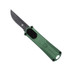 CobraTec CALI 952 TANTO OTF, 1.75" D2 Tanto, Green - 099654046359 
