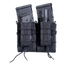 High Speed Gear TACO Double Decker, MOLLE Mount, Black Nylon - 849954037416 
