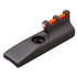 TruGlo TG965R, Front Sight, Red, CNC-Machined, Fits Ruger MKII/III, Browning Buck Mark, Black - 788130018606 