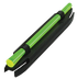 HiViz S400G S-Series Magnetic Front Sight, Green Fiber Optic, Black - 613485584615 