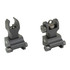 Samson True Back Up Front & Rear Sights, 6061-T6 Aluminum, Anodized Finish, Black - 850006871193 