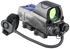 Meprolight MOR PRO, 2.2 MOA Dot/Bullseye Reticle, Green & IR Laser, Black - 810013520477 