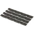 Ergo Grip EG4332-4PKBK, Rail Covers, M-LOK WedgeLok, 4-Pack, Black - 874748006187 