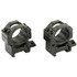 Leapers, Inc. UTG Pro Max 1" Medium Picatinny Scope Rings, Black Finish - 4712274527522 
