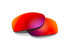 Wiley X P-17RM Twisted Red Mirror Lens Polycarbonate - 712316003995 