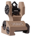 Troy Industries SSIGDOARFFT00 Rear Folding BattleSight, Flat Dark Earth, Stainless - 812699011249 