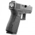 Talon Grips Grip Rubber Black for Med Gen 4 Glock, Textured, Black - 812308026619 