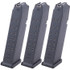 Glock Model 22/35, Magazine, 15 Rds, Black Polymer - 430110591 