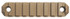 GrovTec GT SW367, Rail, 3.8 9 Slot, M-LOK, Coyote Tan, Cerakote Finish - 811071013802 